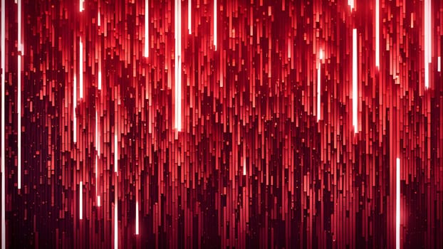 abstract animation of binary code cascading down like digital rain, representing data insights in monochromatic hues