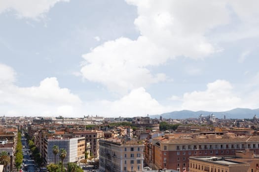 Roofs and terraces of Rome