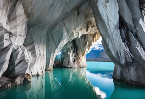 Tranquil Reflections: The Majestic Marble Caves of Chile’s Patagonia