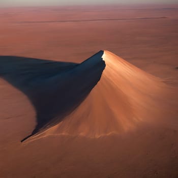 Sands of Time: A Vibrant Sunset Over Namibia’s Dunes