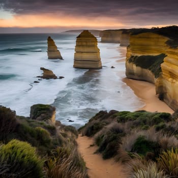 Epic Light Over the Great Ocean Road