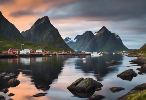 Isolated Beauty: The Stunning Fjord Views of Norway’s Lofoten Islands