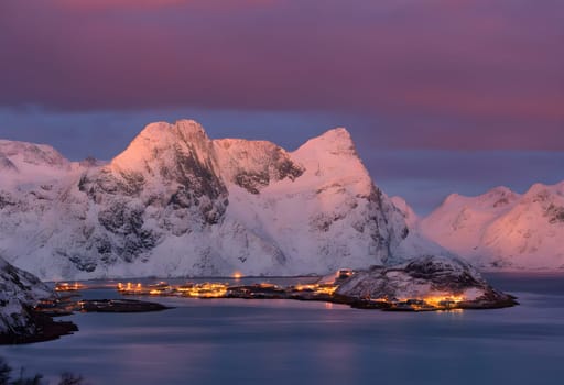 Twilight Serenity: Fjords of Lofoten