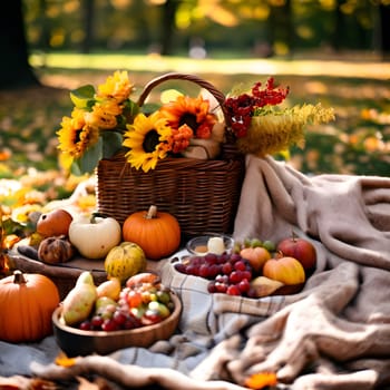 Fall Feast in the Park: Warm Morning Sun and Seasonal Treats