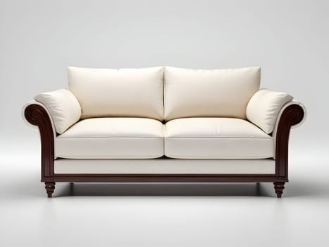 Couch on the plain background