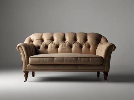 Couch on the plain background