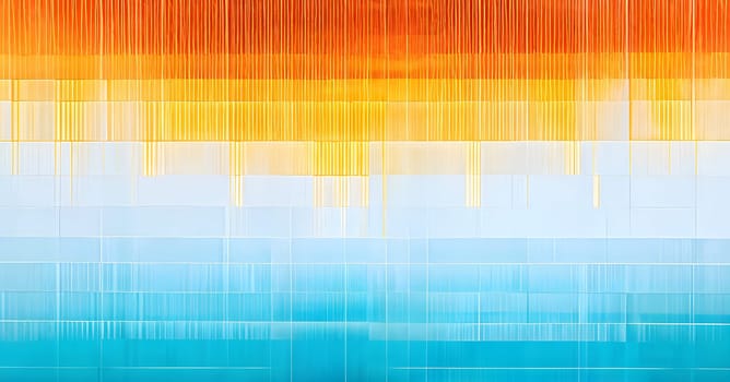 layers of translucent squares moving in a synchronized flow, resembling dynamic data visualization, AI generated
