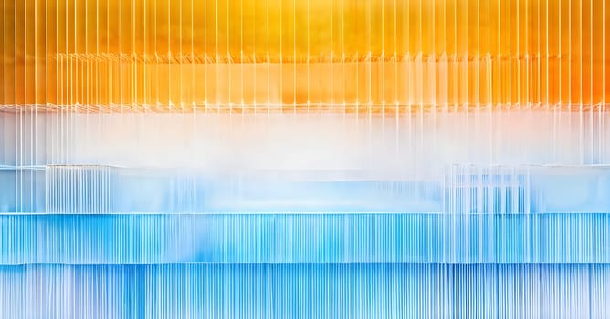 layers of translucent squares moving in a synchronized flow, resembling dynamic data visualization, AI generated