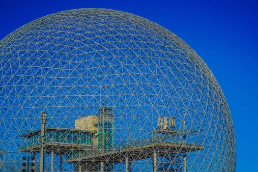 Montreal Biosphere (Canada). Shooting Location: montreal, canada