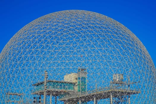 Montreal Biosphere (Canada). Shooting Location: montreal, canada
