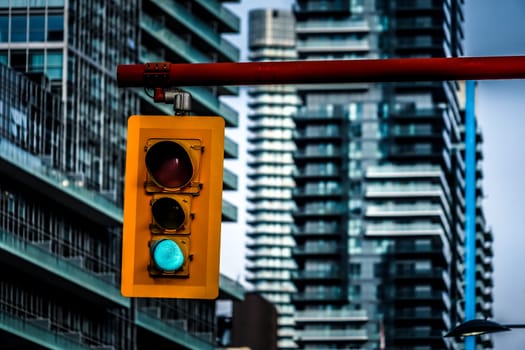 Signal in the building area. Shooting Location: Toronto