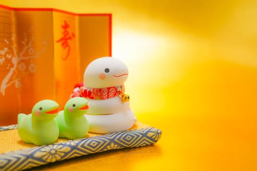 New Years card material for the Year of the Snake. Shooting Location: Kanagawa Ward, Yokohama City