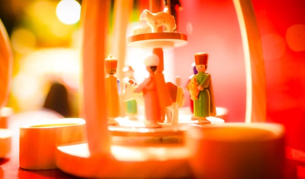 Christmas miniature image. Shooting Location: Minato Ward, Tokyo