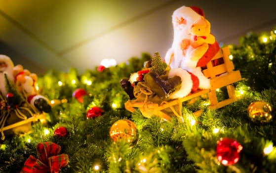 christmas tree decorations. Shooting Location: Minato Ward, Tokyo