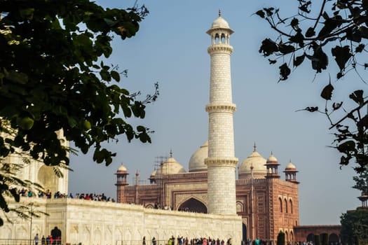 World Heritage Taj Mahal (India, Agra). Shooting Location: India