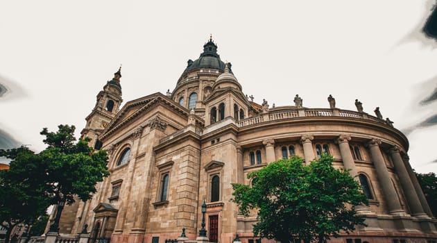 A cityscape where history and modernity intersect. Shooting Location: Hungary, Budapest