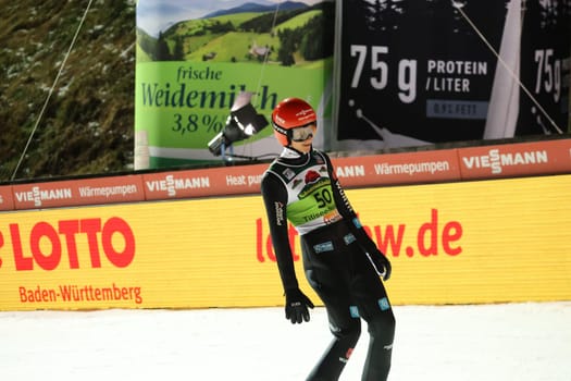 Karl Geiger (SC Oberstdorf) at the FIS Ski Jumping World Cup Individual Men in Neustadt