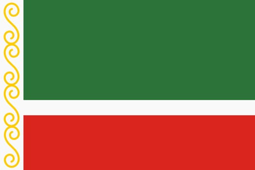 A flag of the Chechen Republic background
