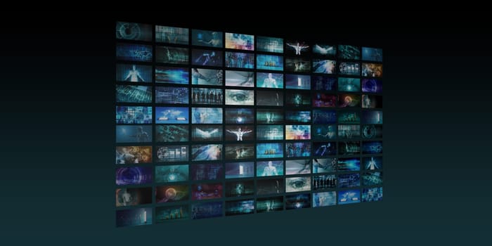 Digital Marketing Technologies and Fast Paced Results Concept