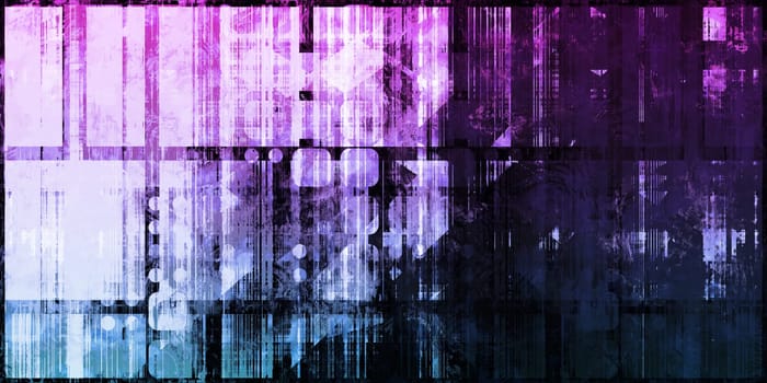 Technology Grunge Background Abstract as a Futuristic Concept