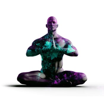 Meditation Music and Peaceful Enjoyment of a Man