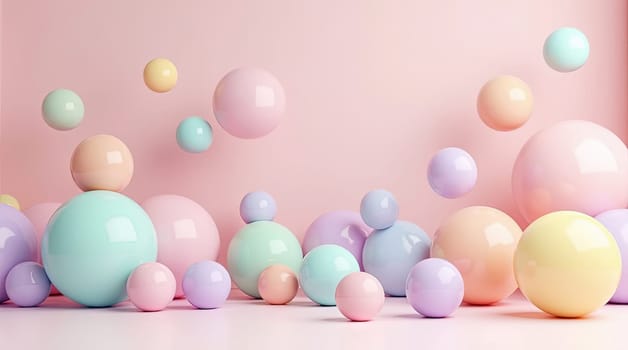 Colorful Vibrant Whimsical For Marketing Abstract Background