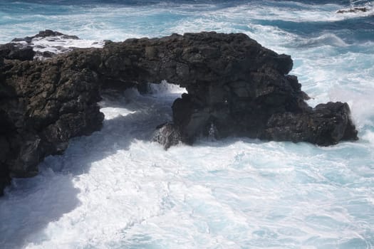 Felsenfenster bei El Golfo auf Lanzarote