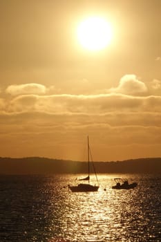Abend bei Andernos-les-Bains