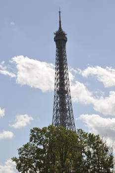 Monument of Paris, the Eiffel Tower