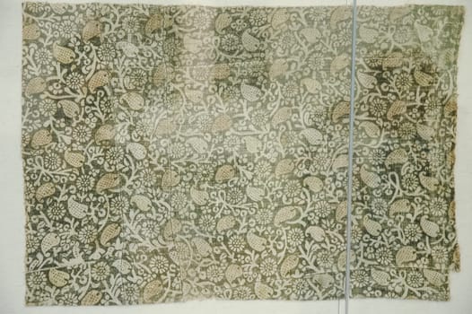 Ancient Russian fabric, Museum of Russian Culture.