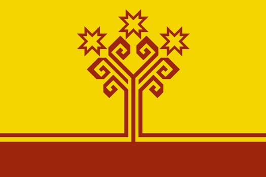 A Chuvashia Chuvash Republic Republic flag background