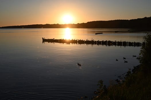Abend am Stettiner Haff