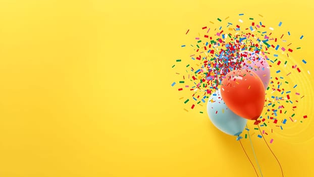 The colourful ballons image with very nice bacground