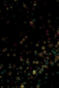 a colorful bokeh photo overlay