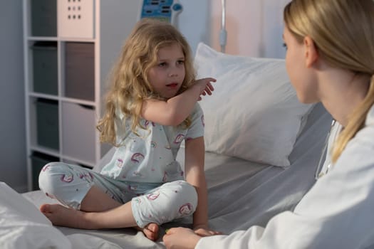 A truly heartwarming moment of genuine connection occurring during the cherished bedtime storytime ritual