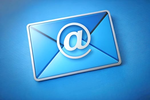 Symbol of postal items, e mail. Connection. High quality photo