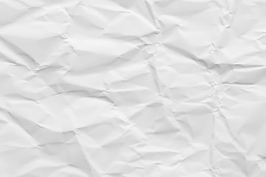crumpled white paper texture. wrinkled paper texture background