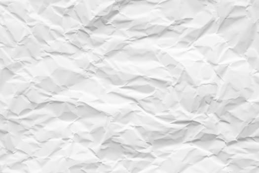 crumpled white paper texture. wrinkled paper texture background