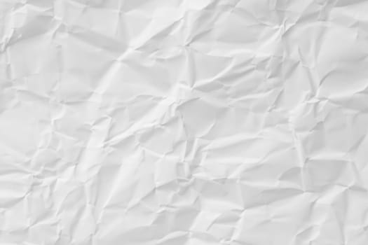 crumpled white paper texture. wrinkled paper texture background