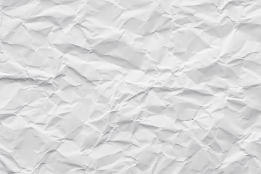 crumpled white paper texture. wrinkled paper texture background