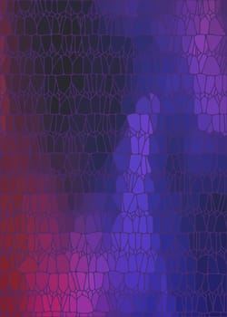 abstract blue background with pink nodules on a blue background / abstract background with blue and pink nodules