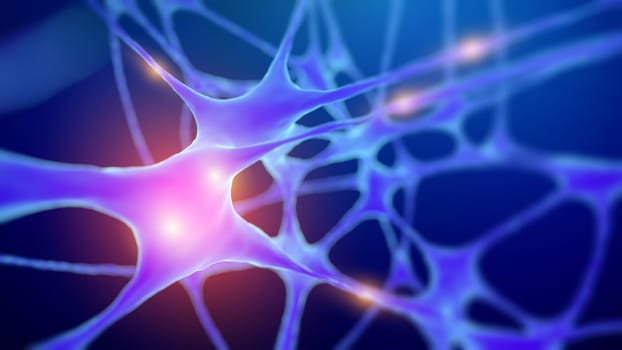 Neuron Structure and Anatomy: Exploring Neurons Brain, Synapse, 3D Neurons, Firing Patterns, Artificial Neurons, and Icons in Abstract and Scientific Backgrounds