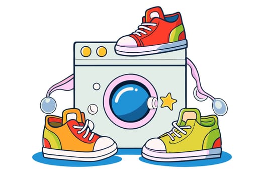 the action of washing oneself or laundering clothes, bed linen, etc