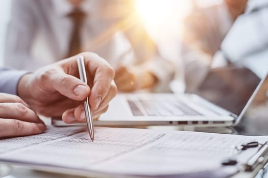 Recruitment, contract and business employment concept. HR review the profile resume of the job applicant.