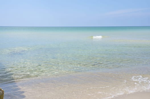 west beach on baltic sea beach. detailed and textured still life. beautiful spot. Nature photo
