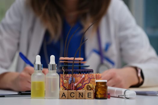 A healthcare professional discusses effective acne treatments and skincare solutions comprehensively