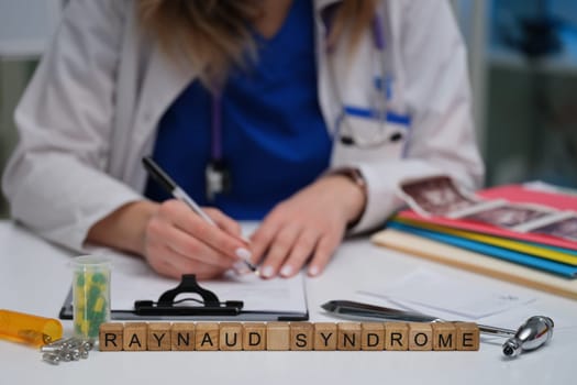 A dedicated healthcare professional thoroughly explores Raynauds Syndrome and its significant impacts on patients