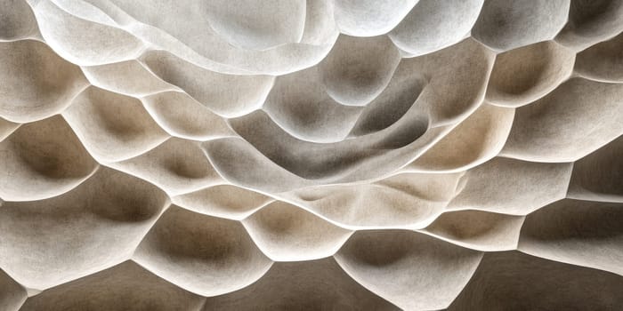 Stunning geological formations reveal a mesmerizing display of textures and shapes in a limestone cave, enhanced by gentle lighting filtering through.