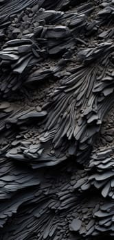 Scientific abstraction with futuristic textured tissue waves. Tech background with close-up wave bio texture. Generated AI
