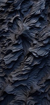 Scientific abstraction with futuristic textured tissue waves. Tech background with close-up wave bio texture. Generated AI